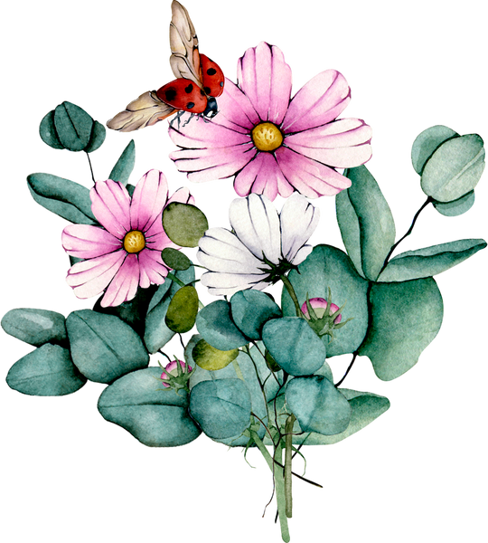 Watercolor blouquet