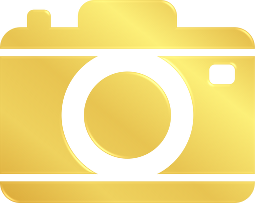 Golden Camera Icon